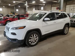 2017 Jeep Cherokee Limited with VIN 1C4PJMDS7HW658860, listed as a Copart auction lot 48559645 with 129,861 mi miles and Salvage Title. Bid and sale history available at carsss.com. Image 1.