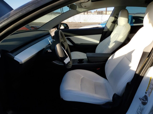2020 Tesla Model 3 Standard Range Plus with VIN 5YJ3E1EA1LF793398, listed as a Copart auction lot 86633964 with NaN miles and Salvage Title. Bid and sale history available at carsss.com. Image 7.