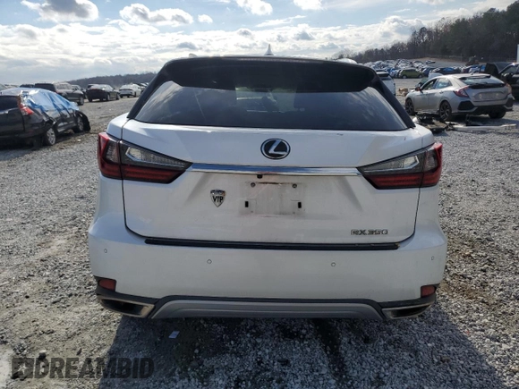 2020 Lexus RX with VIN 2T2HZMAAXLC154244, listed as a Copart auction lot 85499304 with 120,491 mi miles and Salvage Title. Bid and sale history available at carsss.com. Image 6.
