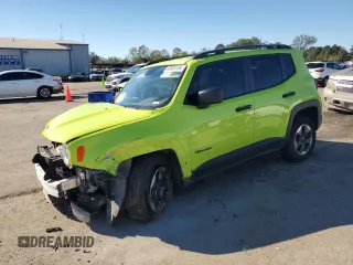 2018 Jeep Renegade Sport with VIN ZACCJAAB7JPG96108, listed as a Copart auction lot 80524194 with 78,834 mi miles and Salvage Title. Bid and sale history available at DreamBid. Image 1.