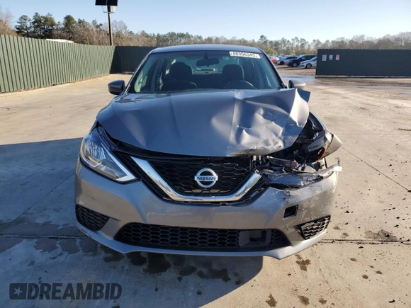 2019 Nissan Sentra S with VIN 3N1AB7APXKY260422, listed as a Copart auction lot 48356345 with 93,039 mi miles and Salvage Title. Bid and sale history available at carsss.com. Image 5.