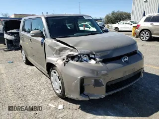 2012 Scion xB with VIN JTLZE4FE6CJ023059, listed as a Copart auction lot 49843555 with 145,371 mi miles and Salvage Title. Bid and sale history available at carsss.com. Image 10.