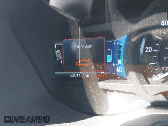 2019 Ford Fusion SE with VIN 3FA6P0LU8KR131951, listed as a IAAI auction lot 41908428 with 58,611 mi miles and . Bid and sale history available at DreamBid. Image 15.