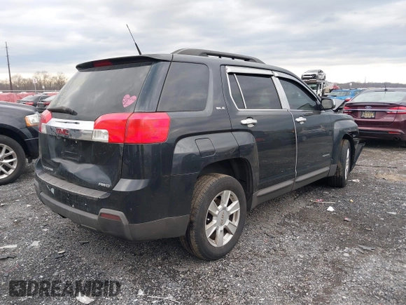 2011 GMC Terrain SLE-2 with VIN 2CTFLTEC7B6283808, listed as a IAAI auction lot 41685509 with 153,921 mi miles and . Bid and sale history available at carsss.com. Image 4.