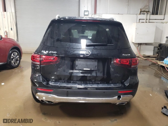 2023 Mercedes-Benz GLB with VIN W1N4M4HB4PW330159, listed as a Copart auction lot 86795144 with 16,254 mi miles and Salvage Title. Bid and sale history available at carsss.com. Image 6.