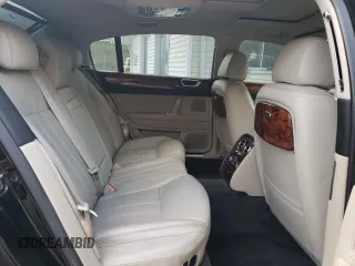 2008 Bentley Flying Spur with VIN SCBBR93W48C054384, listed as a Copart auction lot 79946844 with 43,759 mi miles and Salvage Title. Bid and sale history available at DreamBid. Image 10.