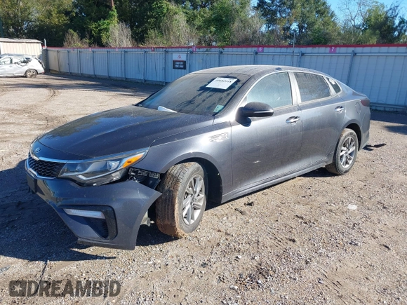 2019 Kia Optima LX with VIN 5XXGT4L3XKG292437, listed as a IAAI auction lot 40682048 with 151,012 mi miles. Bid and sale history available at carsss.com. Image 18.