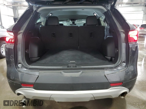 2022 Chevrolet Blazer LT with VIN 3GNKBJRS5NS183254, listed as a Copart auction lot 48254935 with 28,412 mi miles and Salvage title. Bid and sale history available at DreamBid. Image 6.