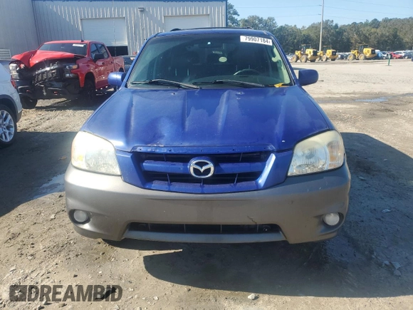 2005 Mazda Tribute i with VIN 4F2YZ02Z75KM41284, listed as a Copart auction lot 79907184 with 230,523 mi miles and Salvage Title. Bid and sale history available at carsss.com. Image 5.