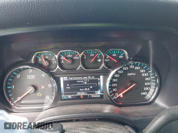 2016 Chevrolet Silverado 1500 LT with VIN 1GCVKREC4GZ312223, listed as a IAAI auction lot 42047809 with 35,088 mi miles. Bid and sale history available at carsss.com. Image 7.