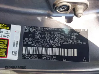 2011 Toyota Sienna XLE AAS with VIN 5TDYK3DC9BS117594, listed as a IAAI auction lot 42553026 with 156,808 mi miles and . Bid and sale history available at DreamBid. Image 9.