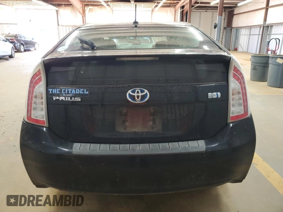 2014 Toyota Prius Four with VIN JTDKN3DU3E0358046, listed as a Copart auction lot 50574225 with 0 mi miles and Salvage Title. Bid and sale history available at carsss.com. Image 6.