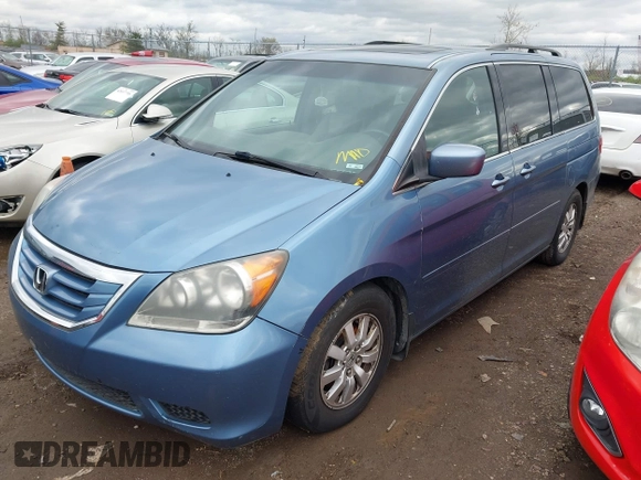 2008 Honda Odyssey EX-L с VIN 5FNRL38788B094336, выставлен на аукционе IAAI как лот 42042171 с пробегом 211 514 миль миль и . История ставок и продаж доступна на DreamBid. Изображение 2.