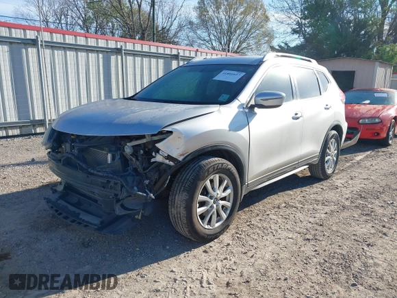 2017 Nissan Rogue SL with VIN 5N1AT2MT0HC826302, listed as a IAAI auction lot 41801657 with 111,216 mi miles and . Bid and sale history available at DreamBid. Image 18.