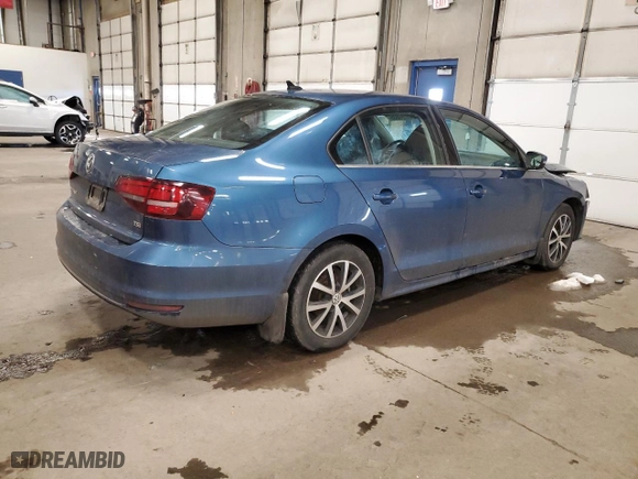 2018 Volkswagen Jetta 1.4T SE with VIN 3VWDB7AJ6JM233243, listed as a Copart auction lot 47759535 with 76,781 mi miles and Salvage Title. Bid and sale history available at carsss.com. Image 3.