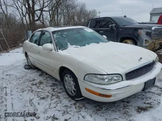 2002 Buick Park Avenue with VIN 1G4CW54K524153744, listed as a IAAI auction lot 41598301 with 129,554 mi miles. Bid and sale history available at carsss.com. Image 1.