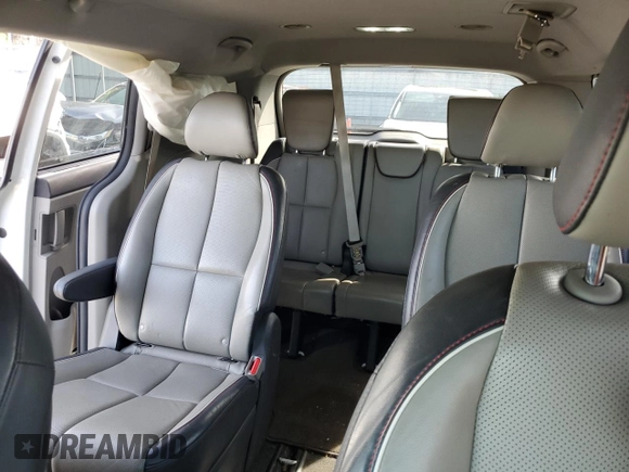 2017 Kia Sedona LX with VIN KNDMB5C1XH6237147, listed as a Copart auction lot 45484495 with Not Provided miles and Salvage Title. Bid and sale history available at DreamBid. Image 10.