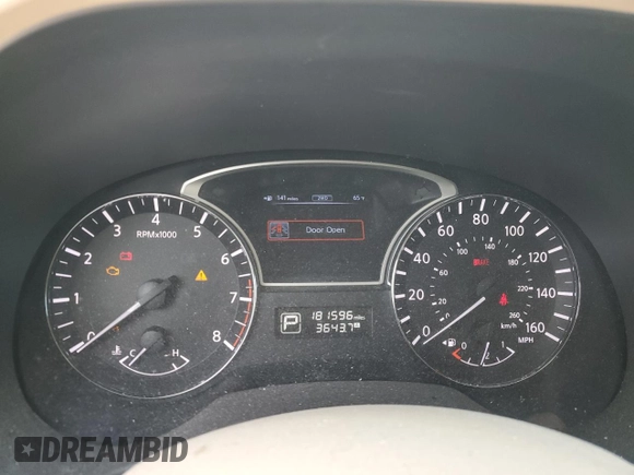 2013 Nissan Pathfinder SV with VIN 5N1AR2MM7DC633680, listed as a Copart auction lot 49915615 with 181,596 mi miles and Salvage Title. Bid and sale history available at carsss.com. Image 9.