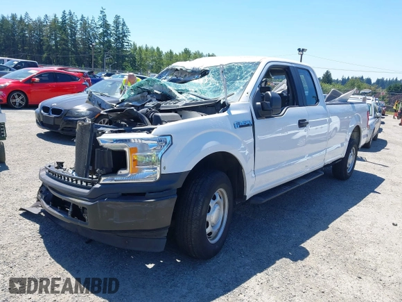 2019 Ford F-150 XL z VIN 1FTEX1CP9KKD06220, wystawiony jako IAAI lot #42606017 z przebiegiem Nie podano mil oraz . Historia ofert i sprzedaży dostępna na DreamBid. Obrazek 2.
