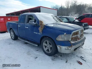 2010 Dodge Ram 1500 Laramie with VIN 1D7RV1GT2AS123776, listed as a IAAI auction lot 41615163 with 1 mi miles. Bid and sale history available at carsss.com. Image 1.