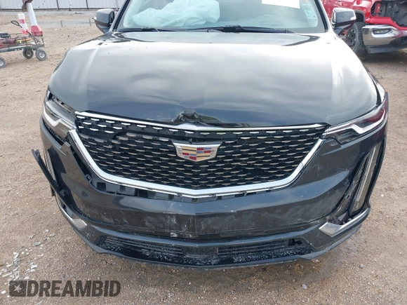 2022 Cadillac XT6 Premium Luxury with VIN 1GYKPDRS0NZ148517, listed as a IAAI auction lot 41575367 with 46,119 mi miles. Bid and sale history available at carsss.com. Image 6.