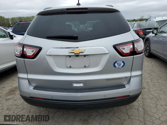 2016 Chevrolet Traverse LT with VIN 1GNKRHKD7GJ257343, listed as a Copart auction lot 49295564 with 153,405 mi miles and Salvage title. Bid and sale history available at DreamBid. Image 6.