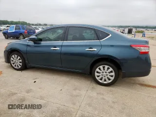 2014 Nissan Sentra SV with VIN 3N1AB7AP3EY328581, listed as a Copart auction lot 58059755 with 101,863 mi miles and Salvage title. Bid and sale history available at DreamBid. Image 2.