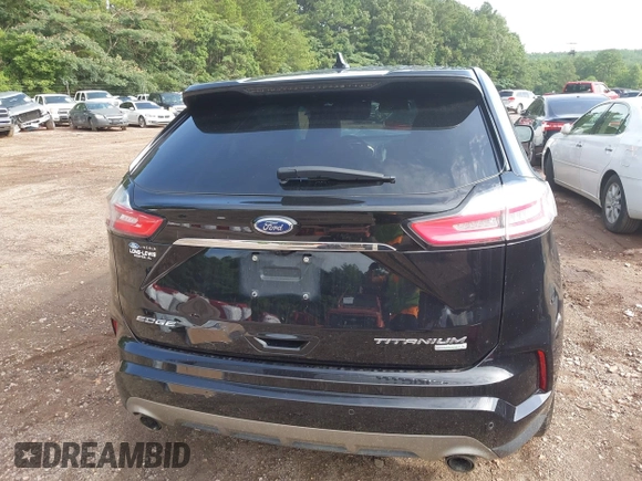2020 Ford Edge Titanium with VIN 2FMPK3K98LBA66316, listed as a IAAI auction lot 42629838 with 75,086 mi miles and . Bid and sale history available at DreamBid. Image 16.