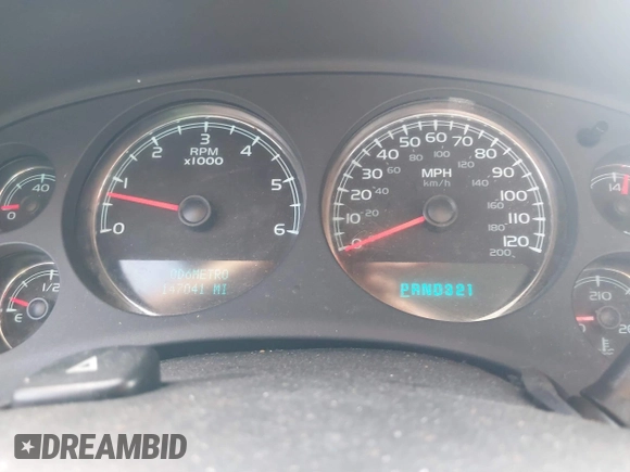 2008 Chevrolet Tahoe LTZ with VIN 1GNFK13078R190092, listed as a IAAI auction lot 41690795 with 147,041 mi miles and . Bid and sale history available at DreamBid. Image 7.