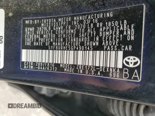 2016 Toyota Corolla L с VIN 5YFBURHE5GP490145, выставлен на аукционе Copart как лот 63449375 с пробегом 177 037 миль миль и Списание • Salvage title. История ставок и продаж доступна на DreamBid. Изображение 13.