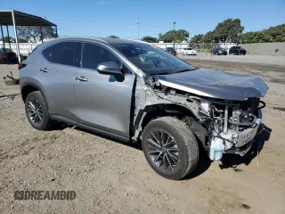 2022 Lexus NX with VIN 2T2AKCEZ1NC006969, listed as a Copart auction lot 77628164 with 28,481 mi miles and Salvage Title. Bid and sale history available at carsss.com. Image 4.