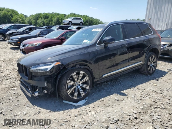 2024 Volvo XC90 Ultimate Bright Theme with VIN YV4H60CF2R1232864, listed as a Copart auction lot 62267935 with 10,753 mi miles and Salvage title. Bid and sale history available at DreamBid. Image 1.