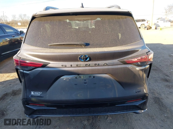 2025 Toyota Sienna XSE z VIN 5TDDSKFC7SS158263, wystawiony jako IAAI lot #41454280 z przebiegiem 8 408 mil mil oraz . Historia ofert i sprzedaży dostępna na DreamBid. Obrazek 16.