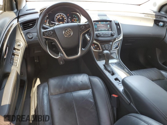 2014 Buick LaCrosse Leather with VIN 1G4GB5G30EF182725, listed as a Copart auction lot 52437685 with 89,906 mi miles and Salvage Title. Bid and sale history available at DreamBid. Image 8.