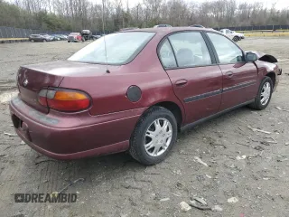 2001 Chevrolet Malibu with VIN 1G1ND52J416158281, listed as a Copart auction lot 48153195 with 184,184 mi miles and Salvage Title. Bid and sale history available at carsss.com. Image 3.