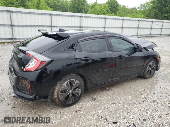 2018 Honda Civic EX z VIN SHHFK7H51JU201744, wystawiony jako Copart lot #54964175 z przebiegiem 92 145 mil mil oraz Szkoda całkowita • Salvage title. Historia ofert i sprzedaży dostępna na DreamBid. Obrazek 3.