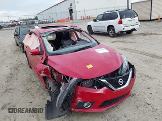 2017 Nissan Sentra SR Turbo with VIN 3N1CB7APXHY221105, listed as a IAAI auction lot 41727118 with Not Provided miles and . Bid and sale history available at carsss.com. Image 6.