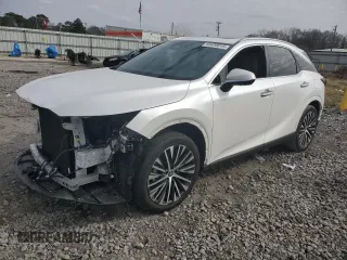 2024 Lexus RX with VIN 2T2BAMBA0RC023490, listed as a Copart auction lot 43420815 with 31,598 mi miles and Salvage Title. Bid and sale history available at carsss.com. Image 1.