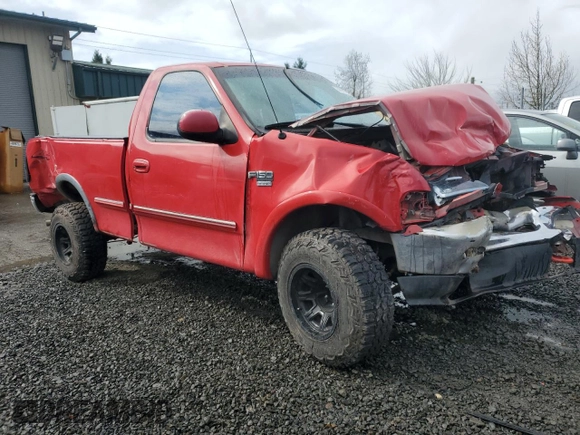 1998 Ford F-150 with VIN 1FTZF18W8WKC34713, listed as a Copart auction lot 50933355 with 237,940 mi miles and Salvage title. Bid and sale history available at DreamBid. Image 4.