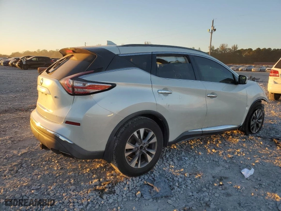 2017 Nissan Murano SL with VIN 5N1AZ2MG8HN136285, listed as a Copart auction lot 81901844 with 156,183 mi miles and Salvage Title. Bid and sale history available at carsss.com. Image 3.