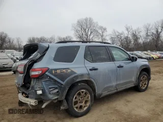 2024 Honda Pilot TrailSport with VIN 5FNYG1H65RB046757, listed as a Copart auction lot 85869214 with 6,535 mi miles and Salvage Title. Bid and sale history available at carsss.com. Image 3.