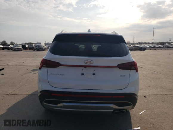 2022 Hyundai Santa Fe Limited with VIN 5NMS44AL5NH375192, listed as a Copart auction lot 47259555 with 61,009 mi miles and Non Repairable. Bid and sale history available at carsss.com. Image 6.