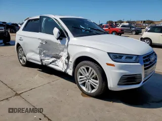 2018 Audi Q5 Prestige with VIN WA1CNAFY4J2237530, listed as a Copart auction lot 48306945 with 55,479 mi miles and Salvage Title. Bid and sale history available at DreamBid. Image 4.