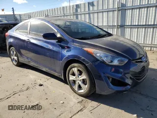 2013 Hyundai Elantra Coupe SE with VIN KMHDH6AE3DU019580, listed as a Copart auction lot 84892324 with 89,273 mi miles and Salvage Title. Bid and sale history available at carsss.com. Image 4.