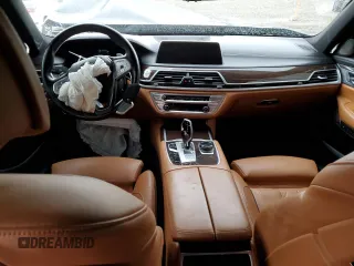 2020 BMW 7 Series 750i xDrive with VIN WBA7U2C09LGJ59554, listed as a Copart auction lot 42056323 with 56,101 mi miles. Bid and sale history available at carsss.com. Image 8.