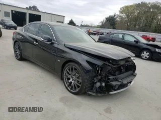 2016 Infiniti Q50 3.0t Premium with VIN JN1EV7AP0GM305290, listed as a Copart auction lot 49498585 with 110,384 mi miles and Salvage Title. Bid and sale history available at carsss.com. Image 11.