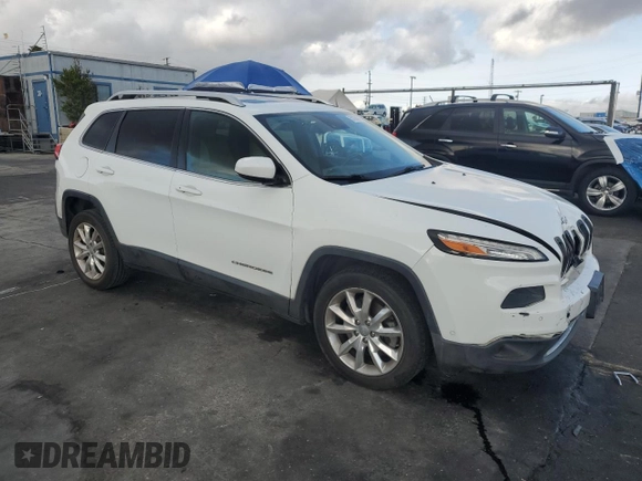 2015 Jeep Cherokee Limited with VIN 1C4PJLDS8FW732276, listed as a Copart auction lot 51364315 with 98,792 mi miles and Salvage Title. Bid and sale history available at DreamBid. Image 4.