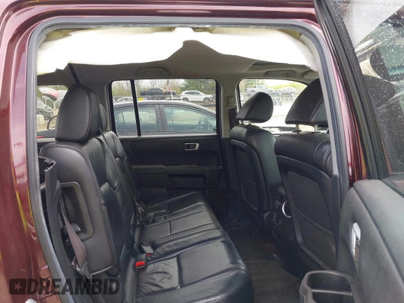 2013 Honda Pilot EX-L with VIN 5FNYF4H50DB036352, listed as a IAAI auction lot 41981184 with 166,539 mi miles. Bid and sale history available at carsss.com. Image 8.