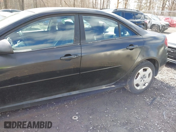2007 Pontiac G6 1SV Value Leader with VIN 1G2ZF58B874116207, listed as a IAAI auction lot 41841397 with 98,736 mi miles. Bid and sale history available at carsss.com. Image 6.