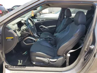 2013 Hyundai Veloster w/Black Int with VIN KMHTC6AD1DU166692, listed as a Copart auction lot 63905905 with 192,277 mi miles and Clean title. Bid and sale history available at DreamBid. Image 7.